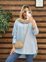 مانتو لینن جلو بسته کد 4292 - تصویر 24