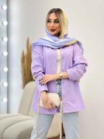 مانتو کتان رنگی کد 4332 - تصویر 23