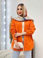مانتو کتان رنگی کد 4332 - تصویر 2