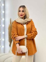 مانتو کتان رنگی کد 4332 - تصویر 7