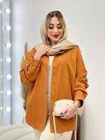 مانتو کتان رنگی کد 4332 - تصویر 15