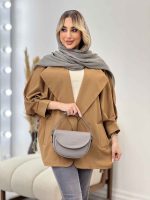 مانتو مازراتی آستین پیله کد 4335 - تصویر 3