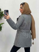 پالتو جناقی چهار دکمه کد 4145 - تصویر 7
