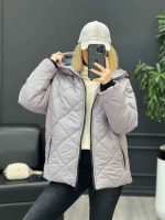 کاپشن لوزی دوزی جیب زیپ کد 4226 - تصویر 28
