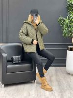 کاپشن لوزی دوزی جیب زیپ کد 4226 - تصویر 23