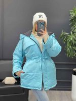 کاپشن چهار جیب کمر دار کد 3976 - تصویر 26