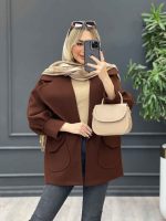 پالتو یقه انگلیسی دو جیب کد4234 - تصویر 10