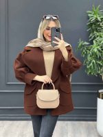 پالتو یقه انگلیسی دو جیب کد4234 - تصویر 34