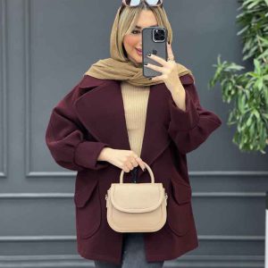 پالتو یقه انگلیسی دو جیب کد4234
