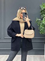 پالتو یقه انگلیسی دو جیب کد4234 - تصویر 13