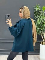 پالتو یقه انگلیسی دو جیب کد4234 - تصویر 31
