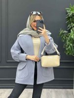 پالتو یقه انگلیسی دو جیب کد4234 - تصویر 14