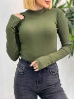 بادی آستین بلند فینگر دار کد 4245 - تصویر 2