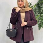 پالتو فوتر دو دکمه کد 4229