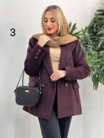 پالتو فوتر دو دکمه کد 4269 - تصویر 17