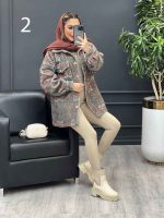 شکت طرح سنتی آستردار کد 4163 - تصویر 7