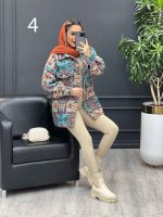 شکت طرح سنتی آستردار کد 4163 - تصویر 12