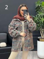 شکت طرح سنتی آستردار کد 4163 - تصویر 9