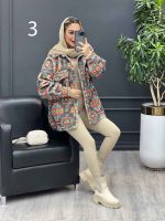 شکت طرح سنتی آستردار کد 4163 - تصویر 10