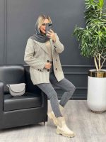 کت چهارخونه چهار دکمه کد 3933 - تصویر 20