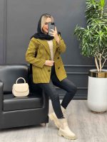 کت چهارخونه چهار دکمه کد 3933 - تصویر 21
