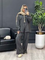 ست کت و شلوار دو جیب پاکتی کد 3939 - تصویر 3
