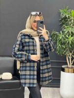 شکت چهارخونه دو جیب کد 3880 - تصویر 2