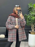 شکت چهارخونه دو جیب کد 3880 - تصویر 12
