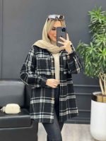 شکت چهارخونه دو جیب کد 3880 - تصویر 11