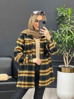 شکت چهارخونه دو جیب کد 3880 - تصویر 10