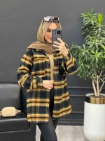 شکت چهارخونه دو جیب کد 3880 - تصویر 28