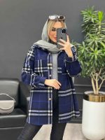 شکت چهارخونه دو جیب کد 3880 - تصویر 9