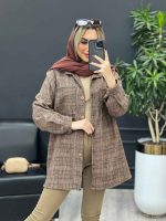 شکت چهارخونه دو جیب کد 3880 - تصویر 7