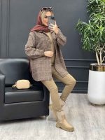 شکت چهارخونه دو جیب کد 3880 - تصویر 17
