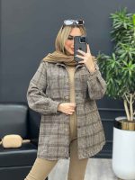 شکت چهارخونه دو جیب کد 3880 - تصویر 6