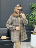 شکت چهارخونه دو جیب کد 3880 - تصویر 16