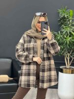 شکت چهارخونه دو جیب کد 3880 - تصویر 5