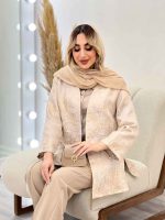 مانتو ژاکارد شاین کد 4516 - تصویر 12