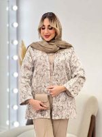 مانتو ژاکارد شاین کد 4516 - تصویر 14