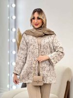 مانتو ژاکارد شاین کد 4516 - تصویر 5