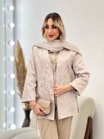 مانتو ژاکارد شاین کد 4516 - تصویر 13