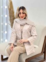 مانتو ژاکارد شاین کد 4516 - تصویر 10