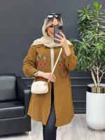 مانتو لینن طرح لوزی کد 4472 - تصویر 6