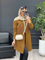 مانتو لینن طرح لوزی کد 4472 - تصویر 18