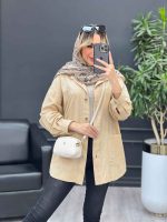 مانتو لینن برش دار کد 4347 - تصویر 21