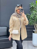 مانتو لینن برش دار کد 4347 - تصویر 22