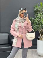 مانتو مازراتی ژیله دار دو جیب کد 4450 - تصویر 21