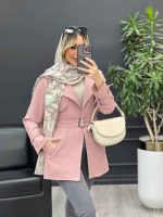 مانتو مازراتی ژیله دار دو جیب کد 4450 - تصویر 14