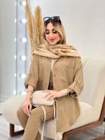 شومیز کراش آستین بند دار کد 4532 - تصویر 15