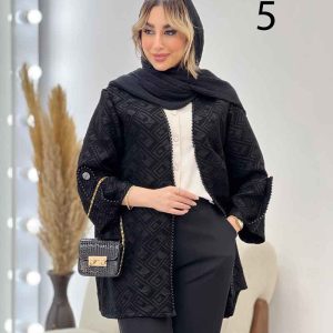 مانتو فکورا آستین پاگن کد 4527